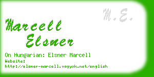 marcell elsner business card